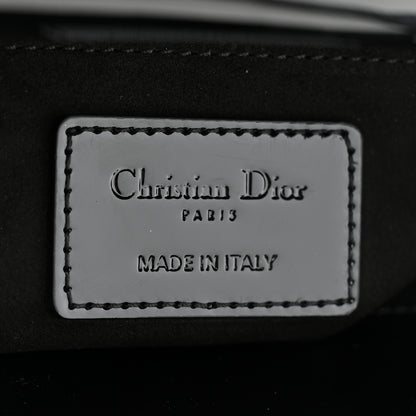 Christian Dior Ultraglossy Patent Cannage Small Lady Dior Black 6 of 10