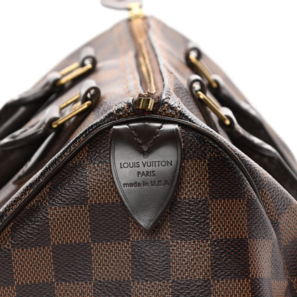Louis Vuitton Damier Ebene Speedy 35 5 of 23