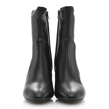 Louis Vuitton Calfskin Uniformes Silhouette Ankle Boots 36.5 Black 3 of 12