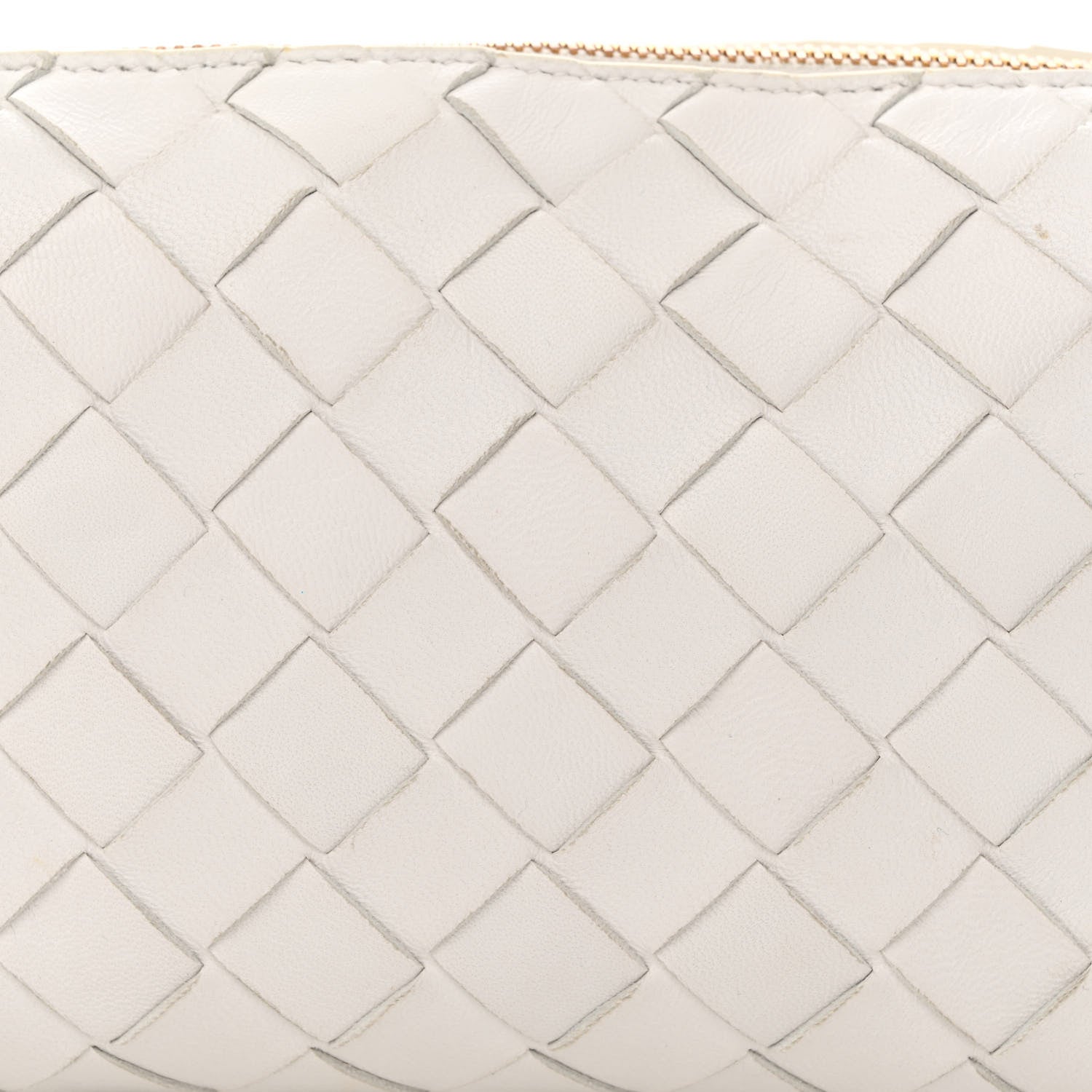 Bottega Veneta Nappa Intrecciato Crossbody White 8 of 12