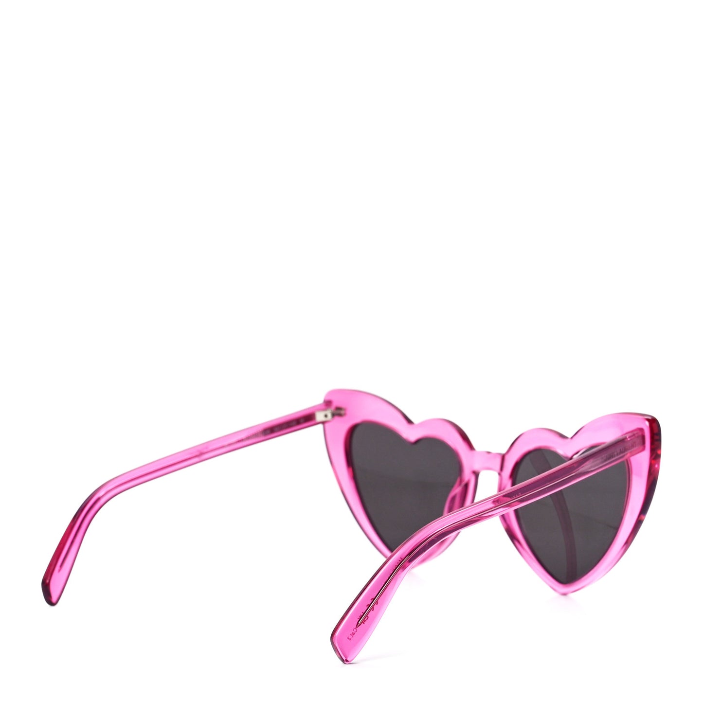 Acetate Heart Frame Loulou SL181 Sunglasses Pink
