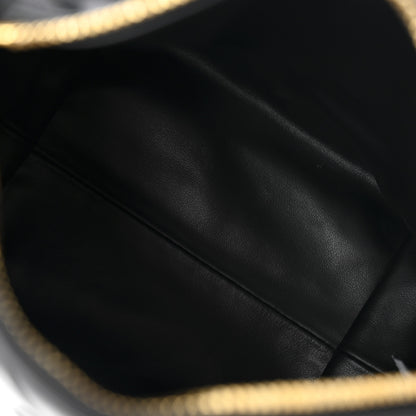 Bottega Veneta Calfskin Nappa Intrecciato Candy Wallace Black 5 of 13