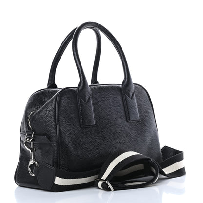 Marc Jacobs Pebbled Calfskin Gotham Bauletto Satchel Black 3 of 12