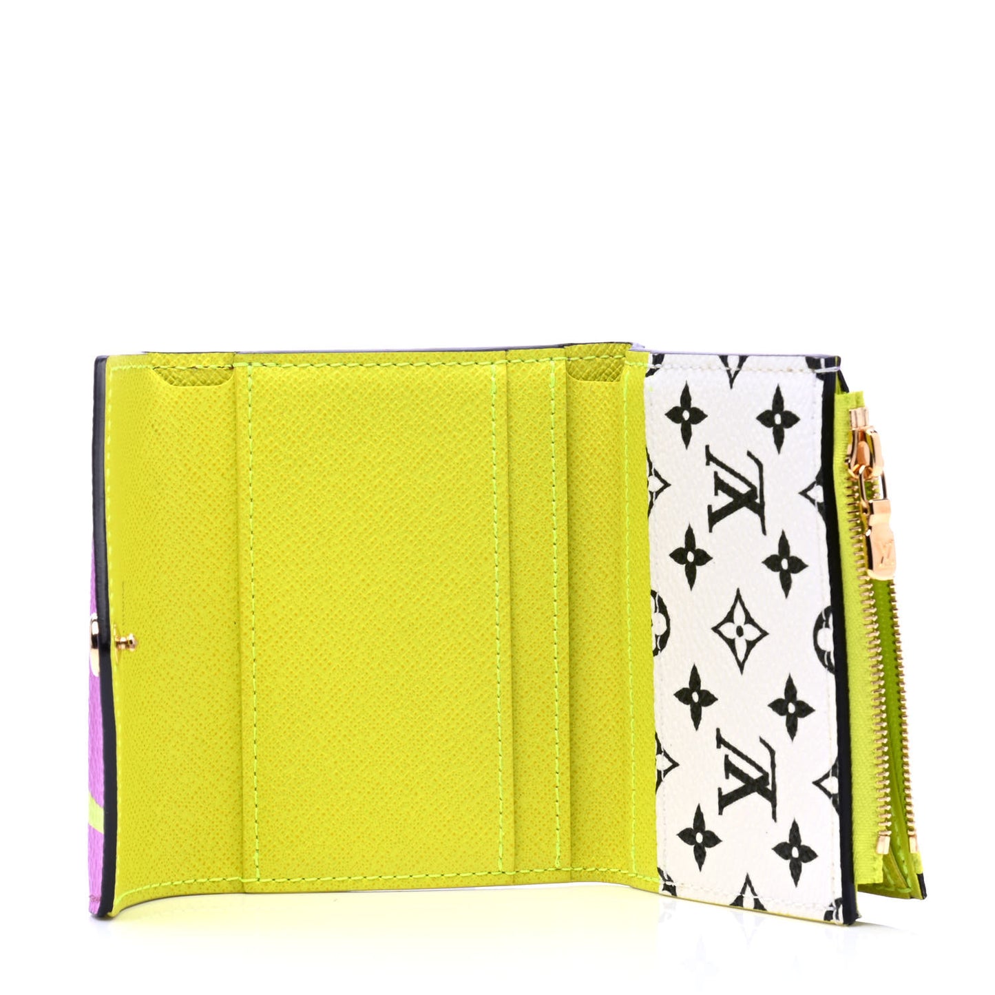Monogram Giant Zoe Wallet Pink Lilac