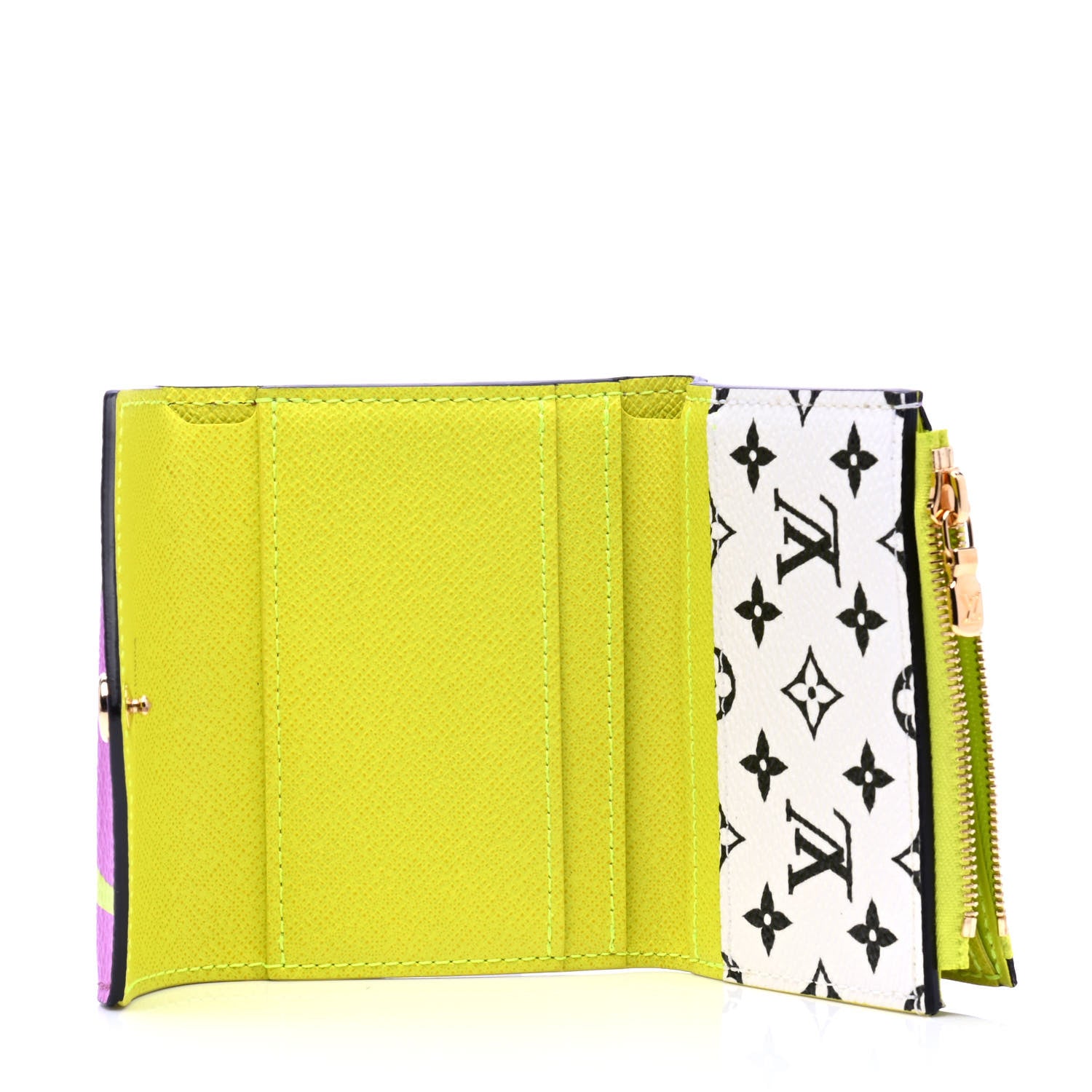Louis Vuitton Monogram Giant Zoe Wallet Pink Lilac 3 of 4