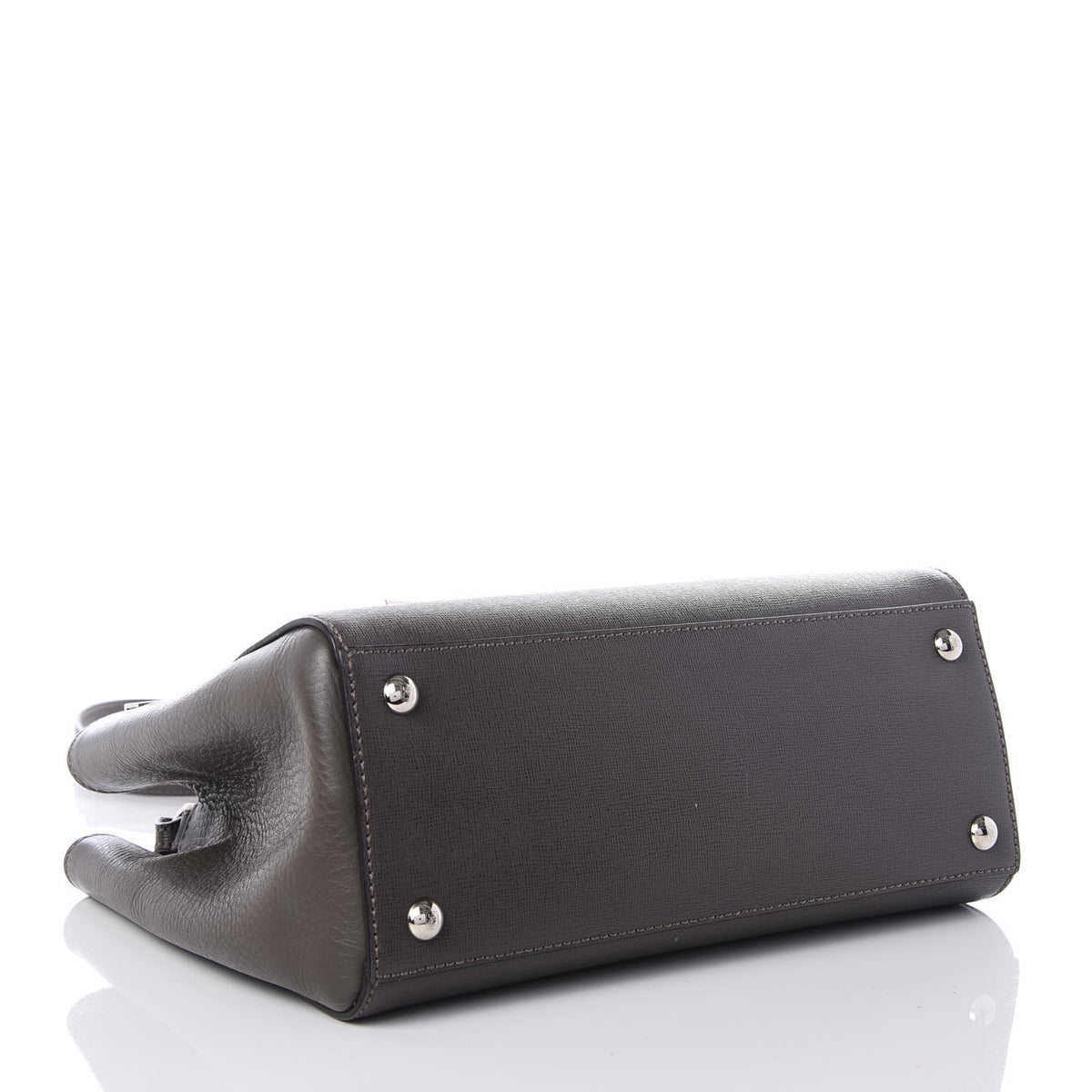 Vitello Elite Petite 2Jours Tote Asphalt