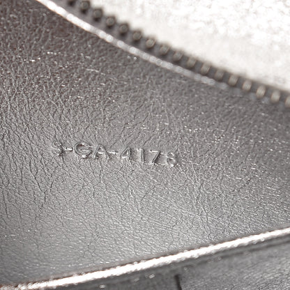 Celine Laminated Lambskin Nano Luggage Silver 10 of 11
