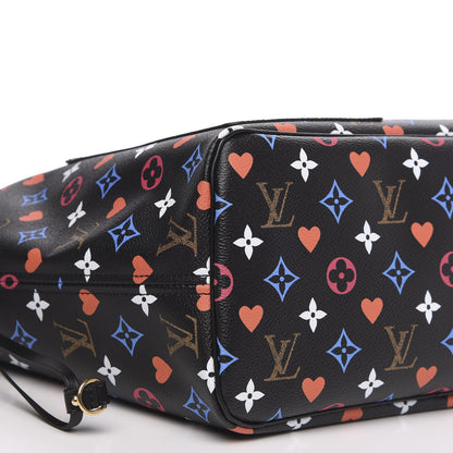 Louis Vuitton Game On Neverfull MM Black 8 of 10