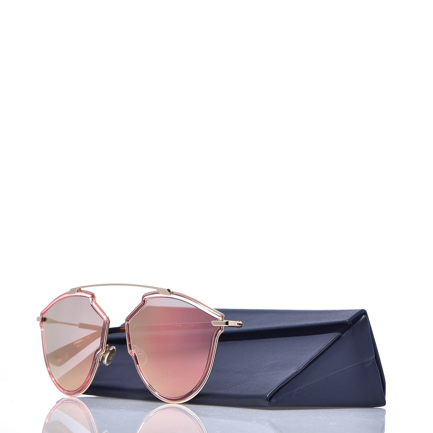 Christian Dior So Real Rise Sunglasses Pink Gold 10 of 10