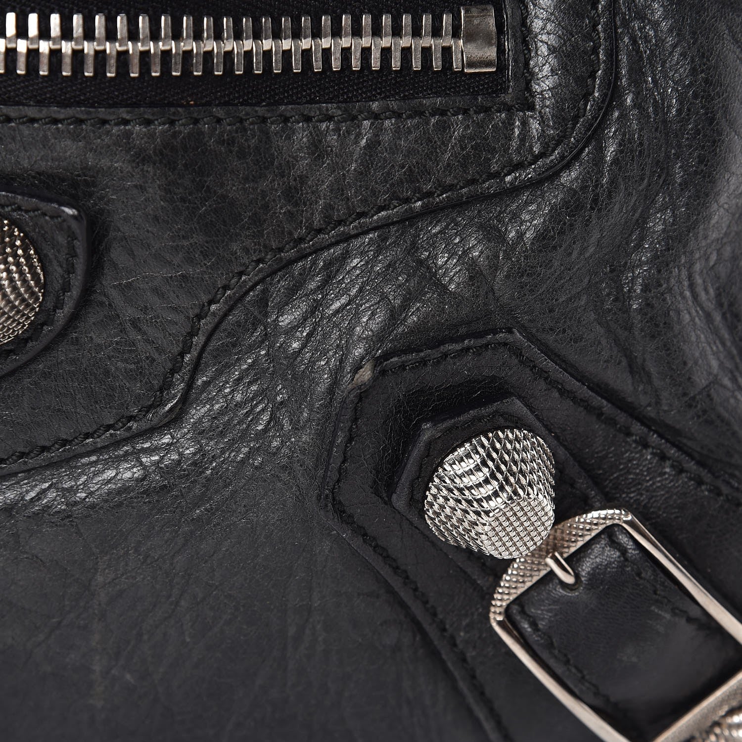 Balenciaga Agneau Giant 21 Silver Hardware City Black 44 of 47