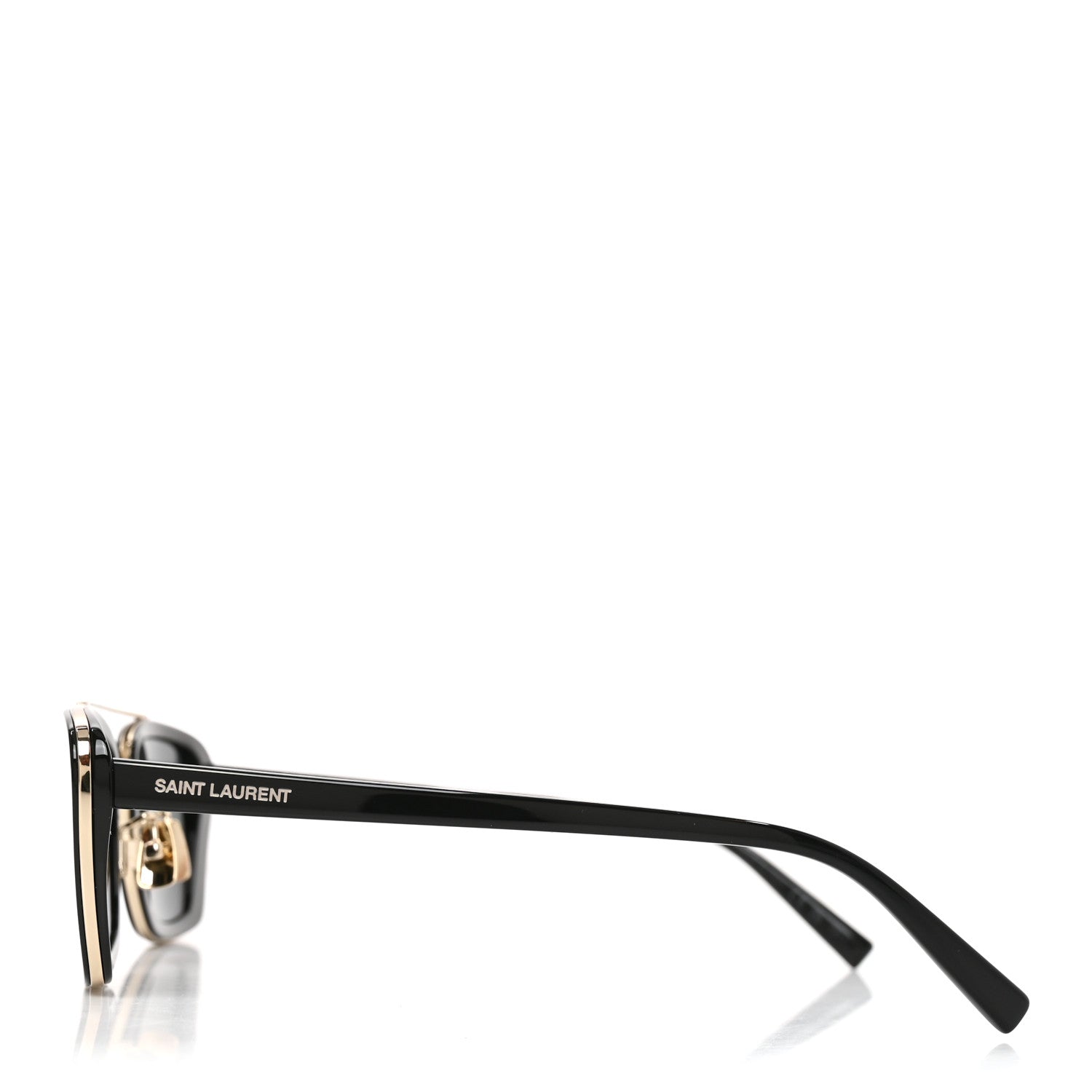 Saint Laurent Acetate Blaze Sunglasses SL 825 Black 3 of 8