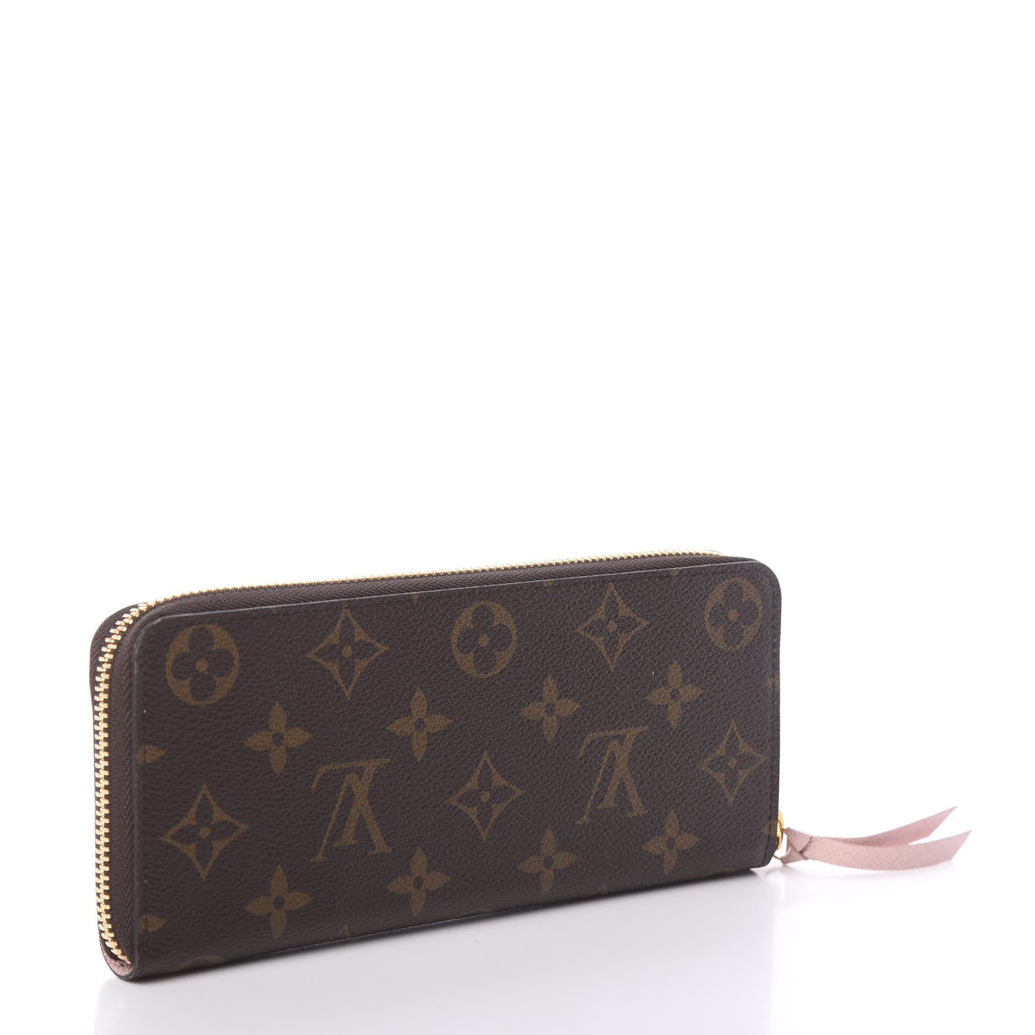 Louis Vuitton Monogram Clemence Wallet Rose Ballerine 3 of 6
