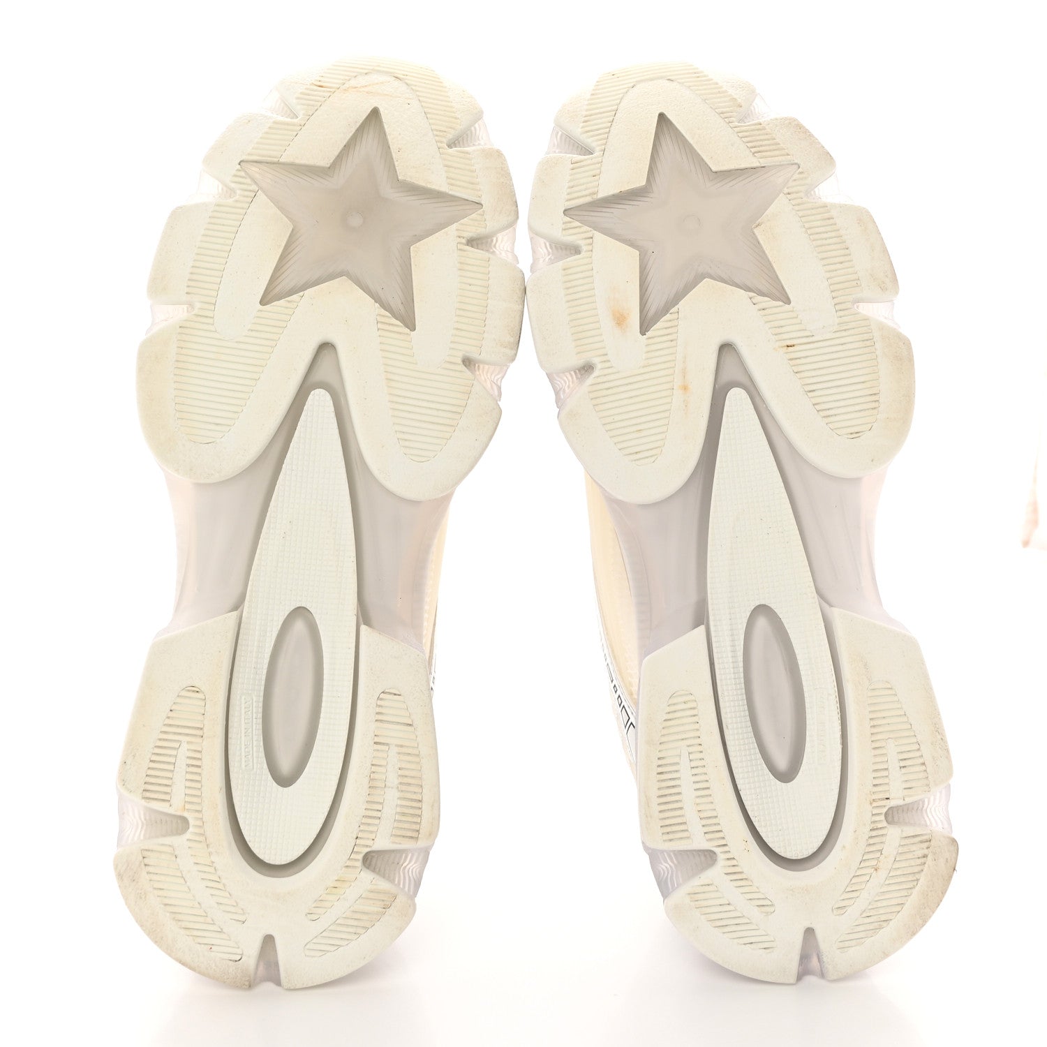 Christian Dior Matte Technical Fabric Mesh Dior Vibe Sneakers 36 White Silver 6 of 18