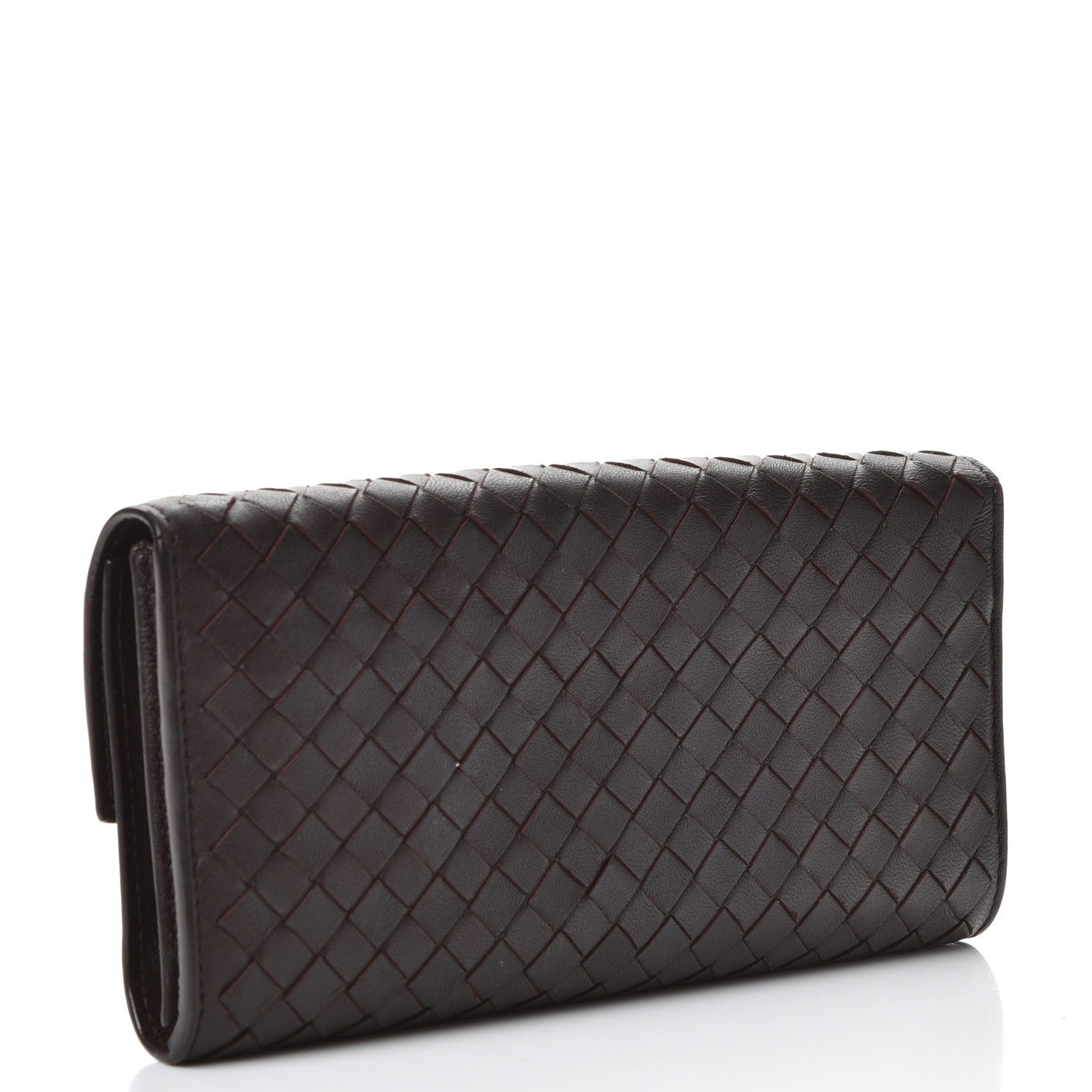 Bottega Veneta Nappa Intrecciato Continental Wallet Ebano 3 of 9