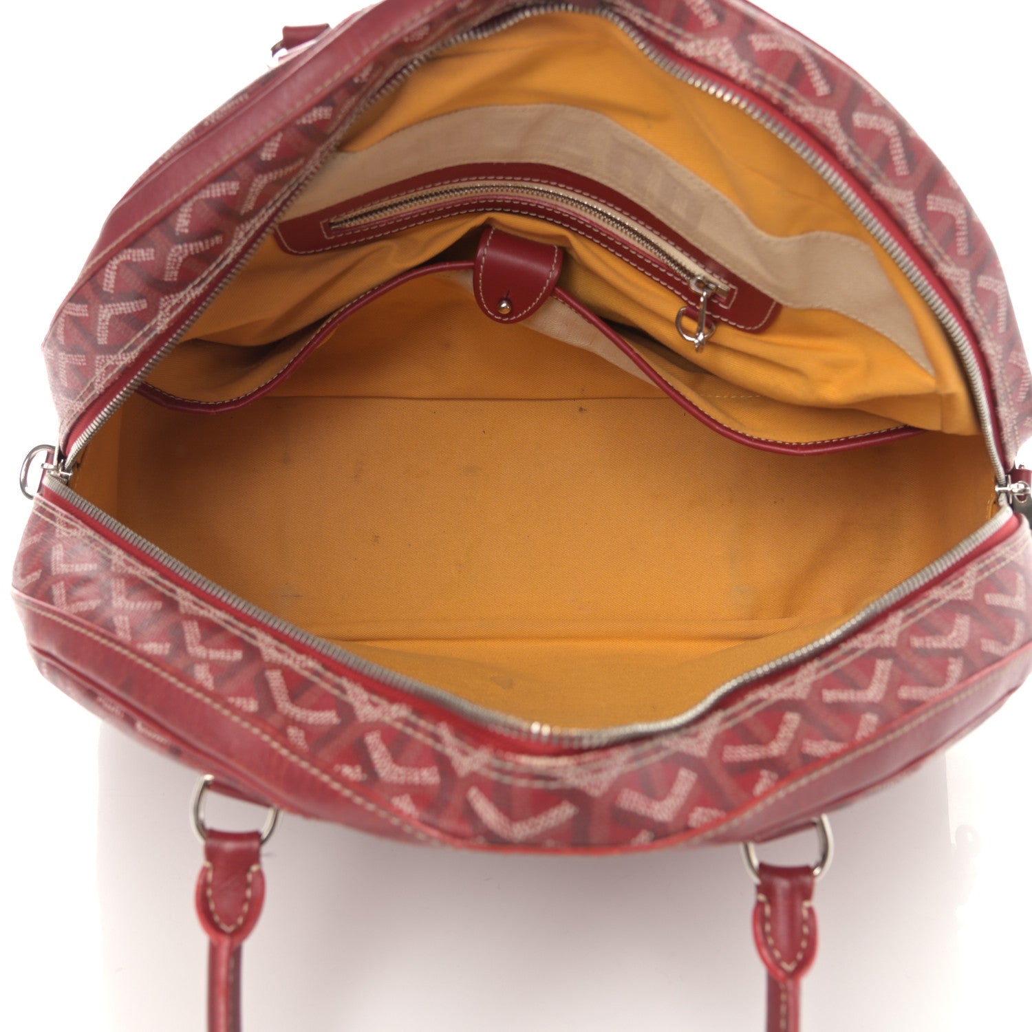 Goyard Goyardine Saint Jeanne GM Bowler Red 5 of 24