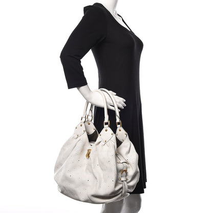 Louis Vuitton Mahina L White 2 of 10