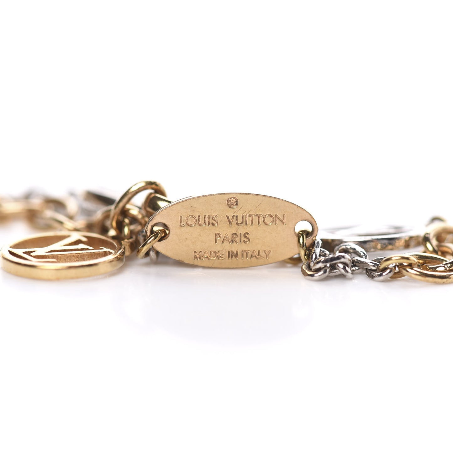 Logomania Bracelet Silver Gold