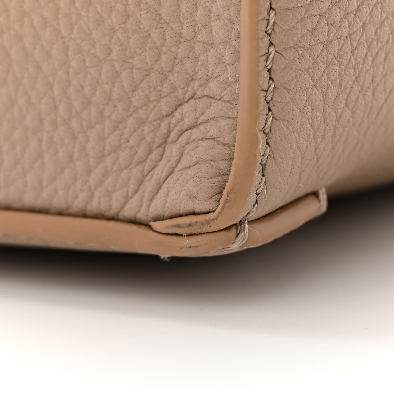 Loewe Grained Calfskin Small Puzzle Edge Bag Sand 10 of 11