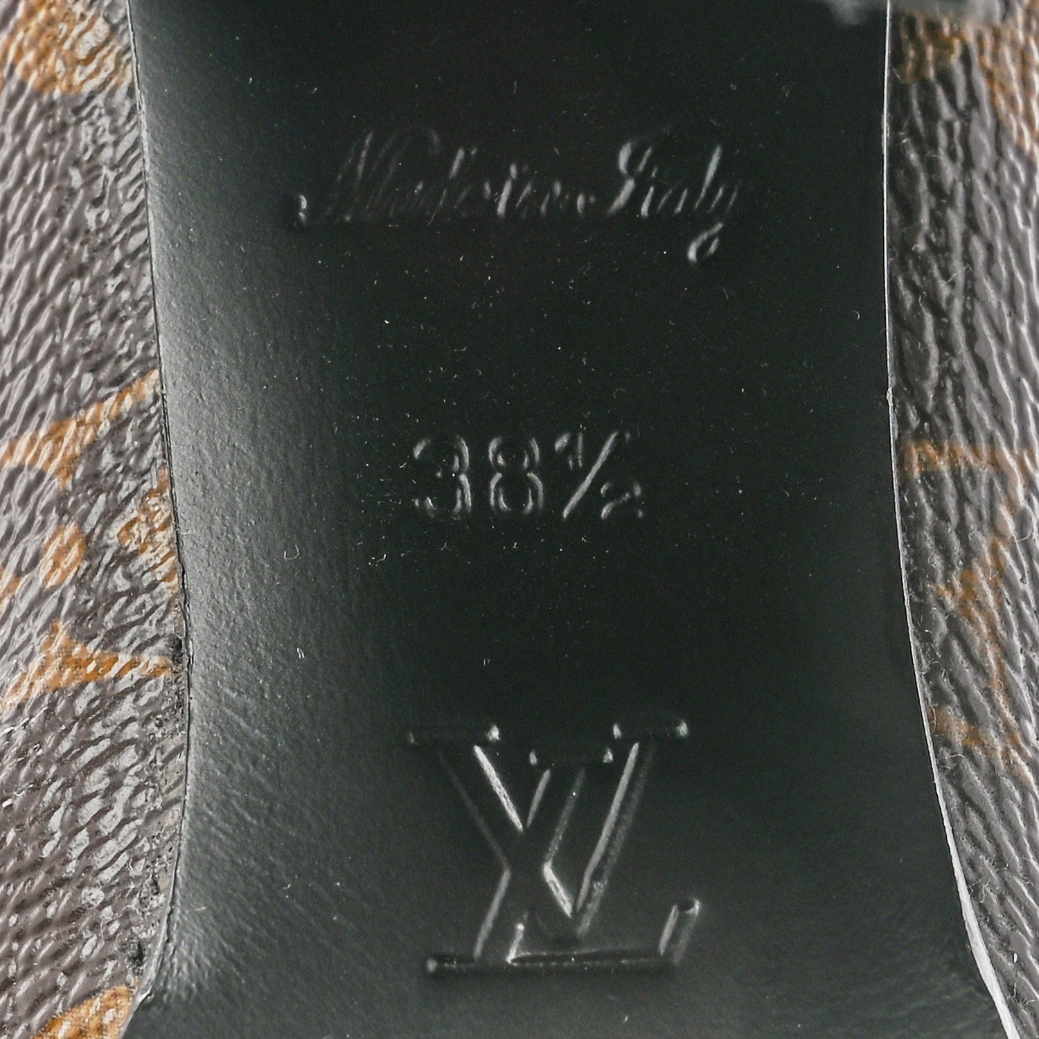 Louis Vuitton Patent Calfskin Monogram Star Trail Ankle Boots 38.5 Black 6 of 9