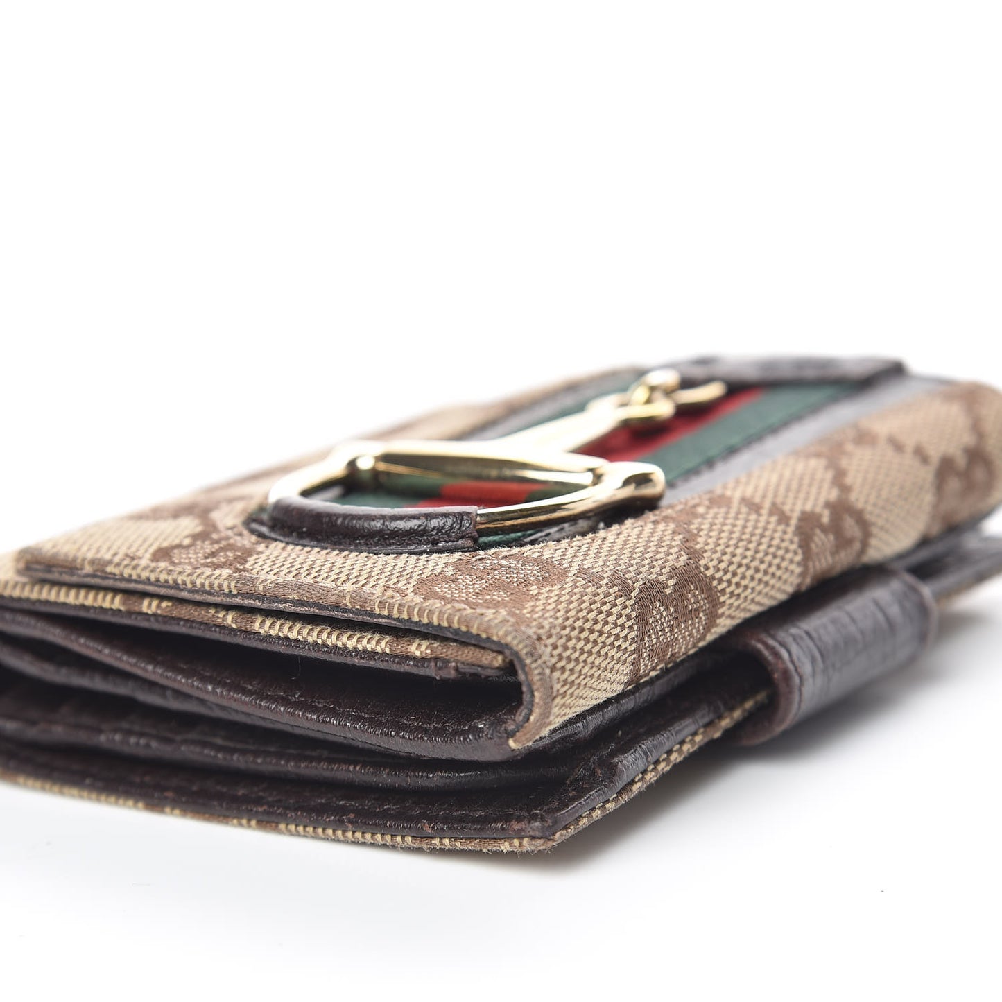 Monogram Hasler Wallet Brown