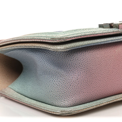 Chanel Caviar Quilted Medium Cuba Rainbow Boy Flap Pink Multicolor 9 of 11