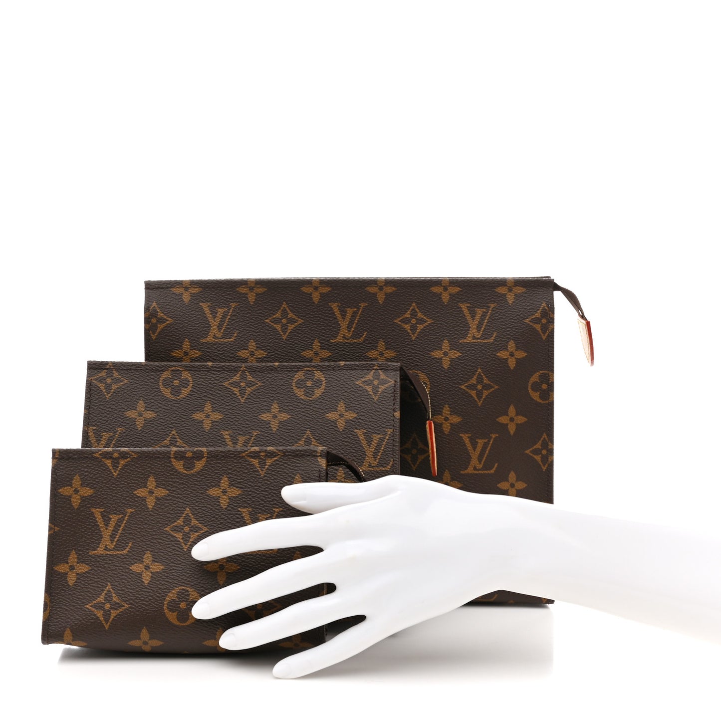Monogram Trio Toilet Pouch Set