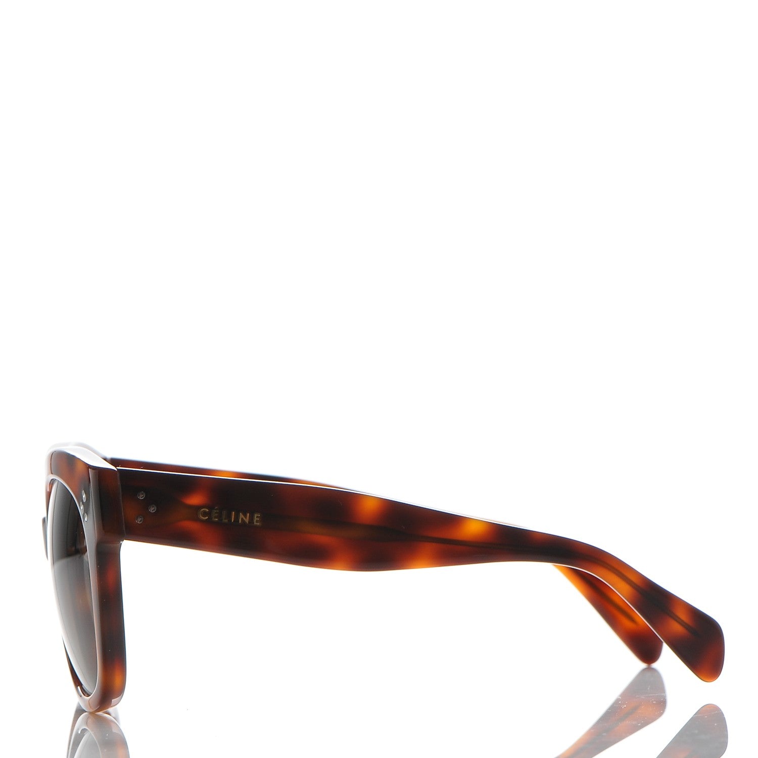 Celine New Audrey Sunglasses CL 41805/S Havana 3 of 6