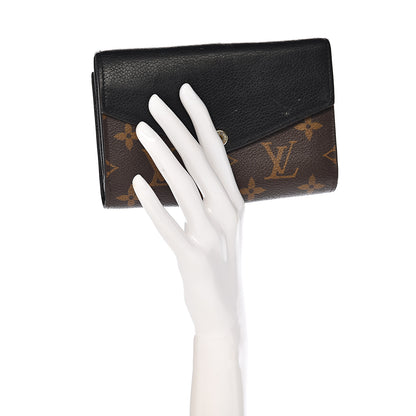 Louis Vuitton Monogram Pallas Compact Wallet Black 2 of 11