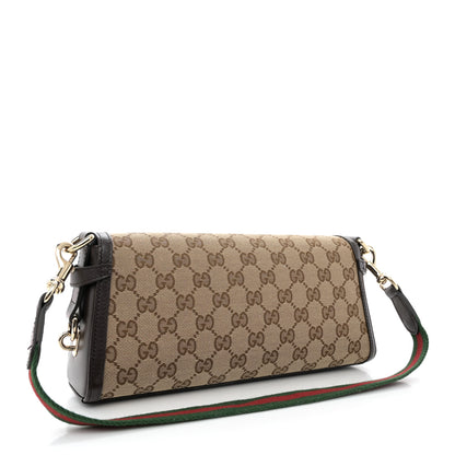 Gucci GG Monogram Small Luce Shoulder Bag Beige Ebony 3 of 12