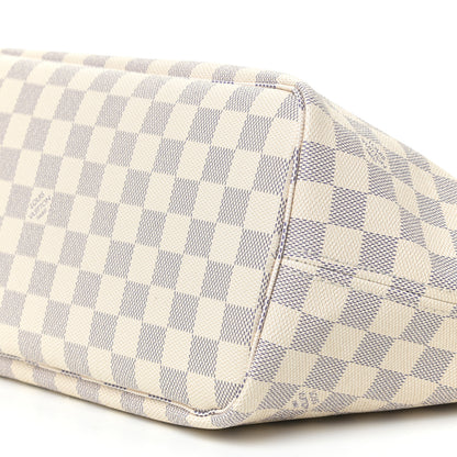 Louis Vuitton Damier Azur Neo Neverfull MM Rose Ballerine 6 of 10