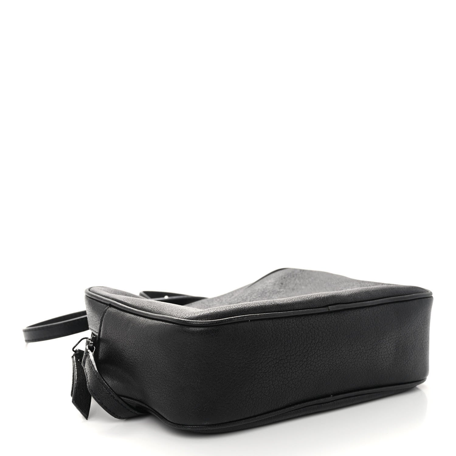 Saint Laurent Lambskin Monogram Small Lou Camera Bag Black 4 of 10