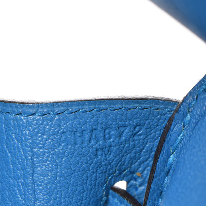 Hermes Togo Birkin 25 Bleu Zanzibar 10 of 27
