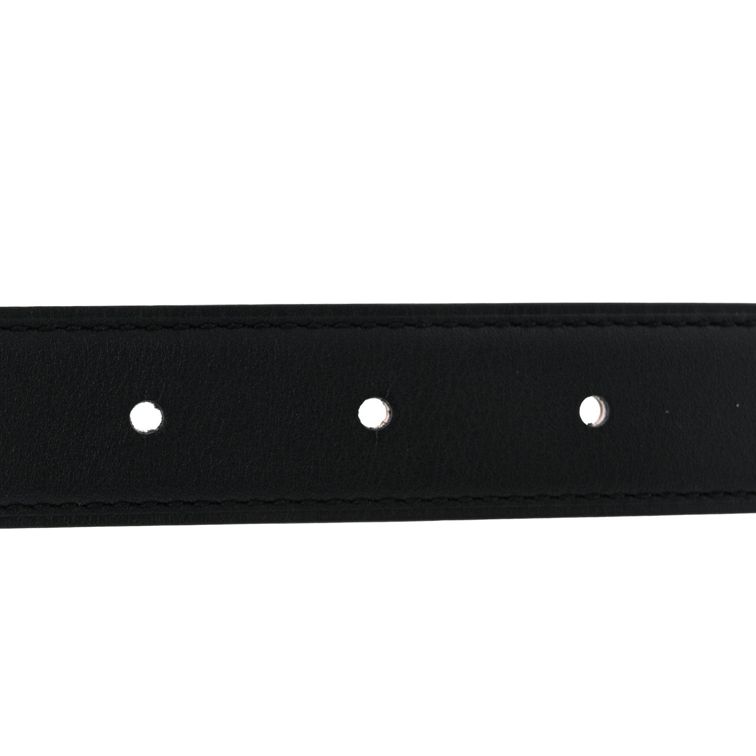 Hermes Swift Epsom 24mm Gamma Belt 85 Black Gold 4 of 6