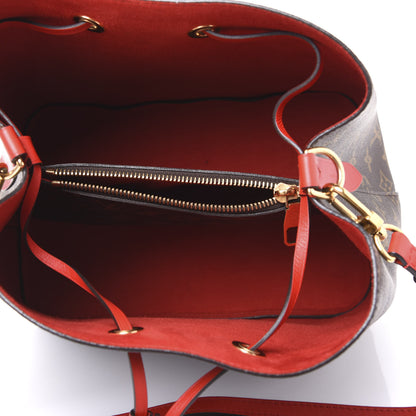 Louis Vuitton Monogram Neonoe MM Coquelicot 4 of 12