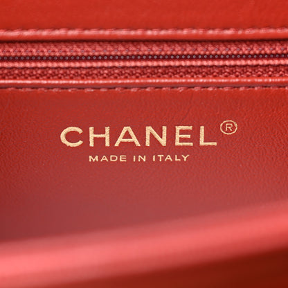 Chanel Caviar Quilted Medium Business Affinity Flap Red 6 of 12