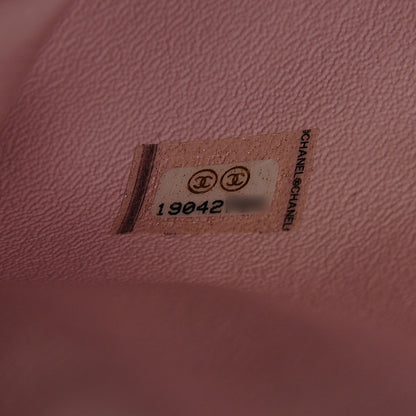 Chanel Caviar Quilted Timeless Clutch Pink 7 of 7