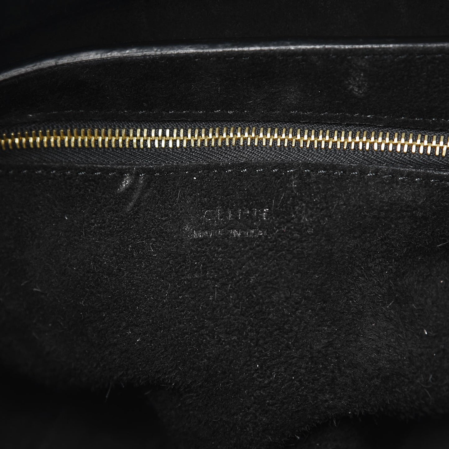 Soft Grained Calfskin Small Sangle Bucket Bag Black