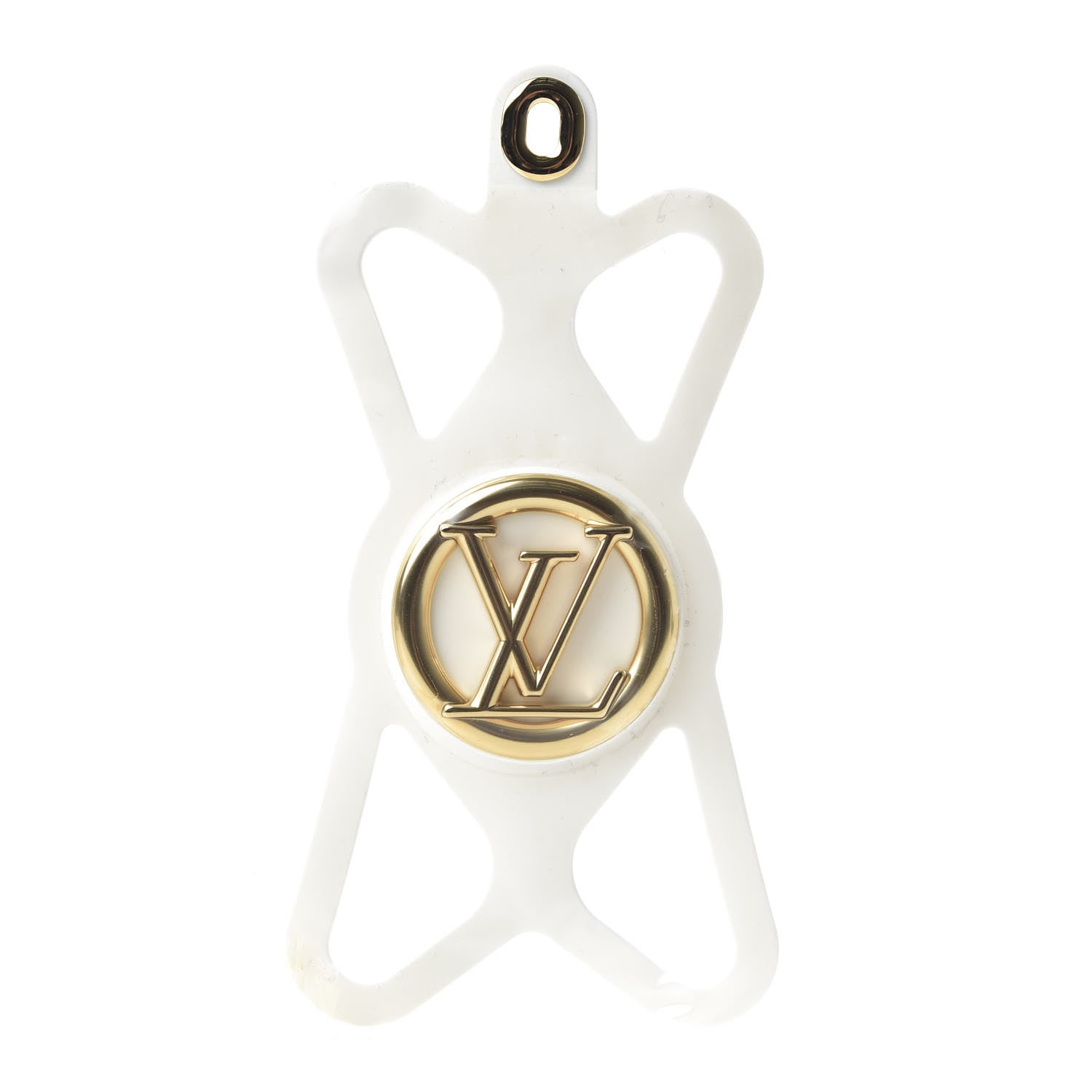 Louis Vuitton Monogram Silicone Louise Phone Holder White 1 of 3
