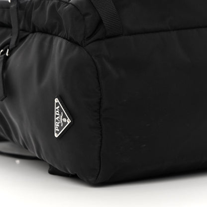 Prada Tessuto Nylon Montagna Double Buckle Backpack Black 10 of 12