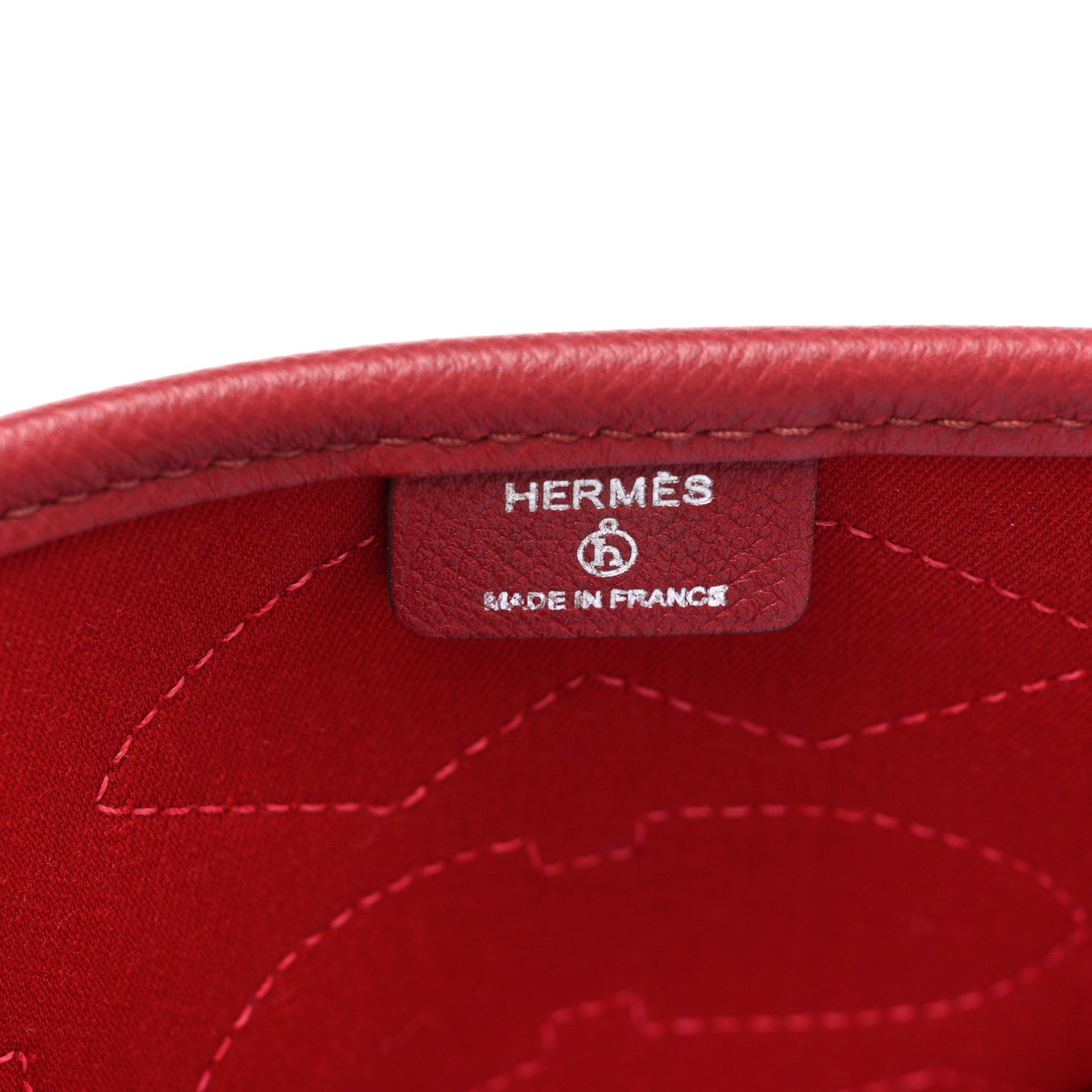 Hermes Canvas Calfskin Petit H Dream Catcher Tote 5 of 7