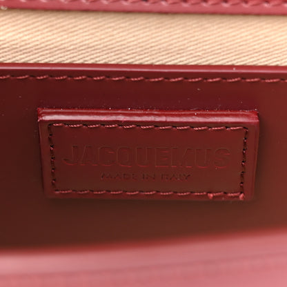 Jacquemus Smooth Calfskin Le Grand Bambino Dark Burgundy 6 of 11
