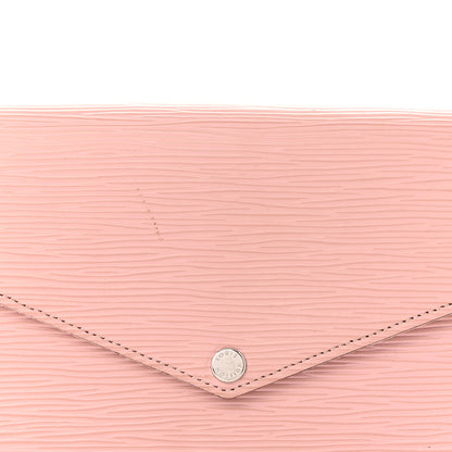 Louis Vuitton Epi Pochette Felicie Rose Ballerine 9 of 12