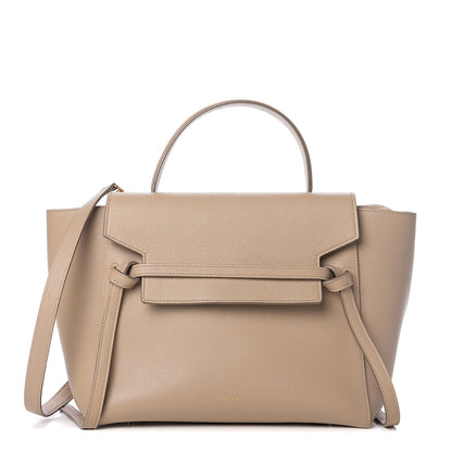 Celine Grained Calfskin Mini Belt Bag Light Taupe 1 of 8