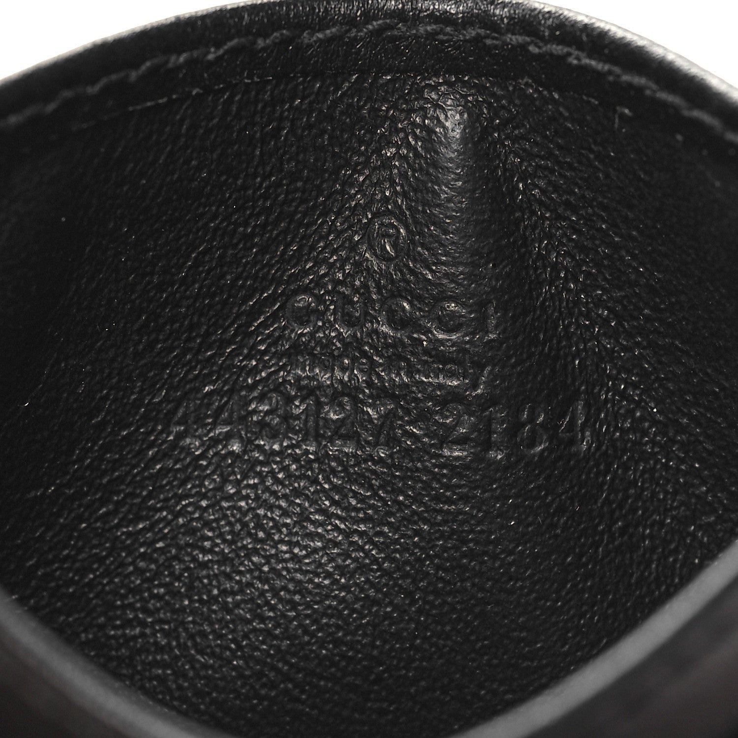 Gucci Calfskin Matelasse GG Marmont Card Holder Black 6 of 8