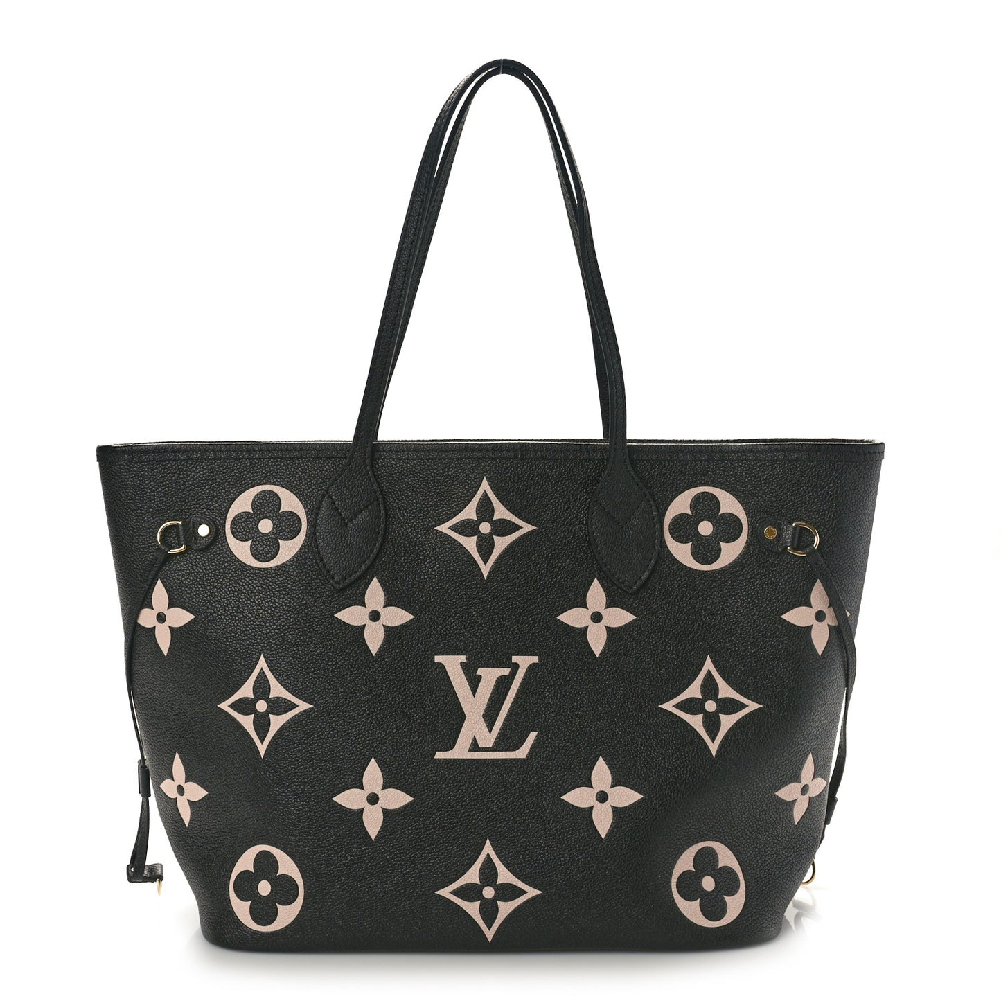 Empreinte Monogram Giant Neverfull MM Black Beige