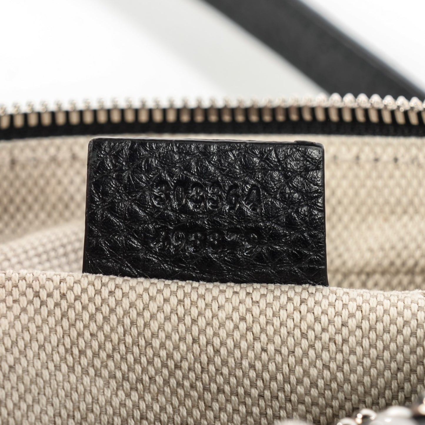 Pebbled Calfskin Studded Small Soho Disco Bag Black