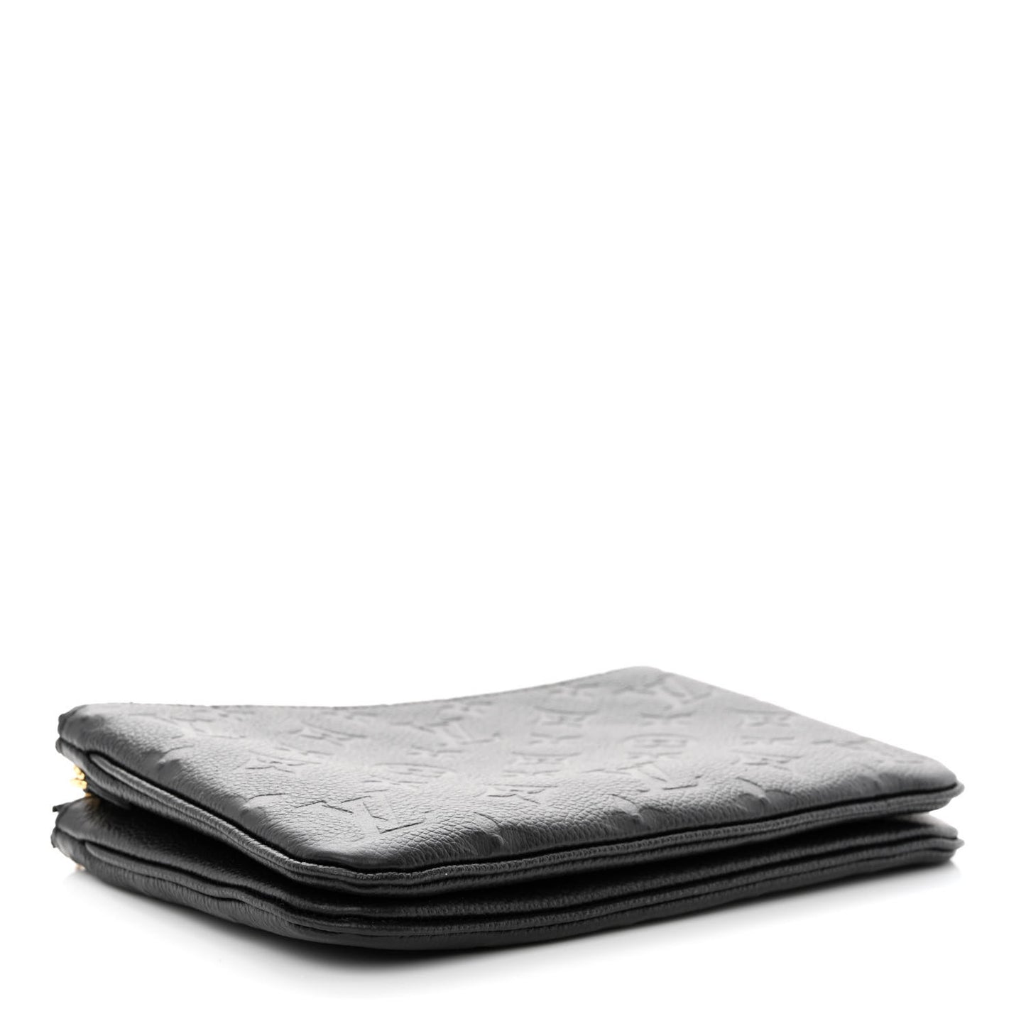 Empreinte Double Zip Pochette Black