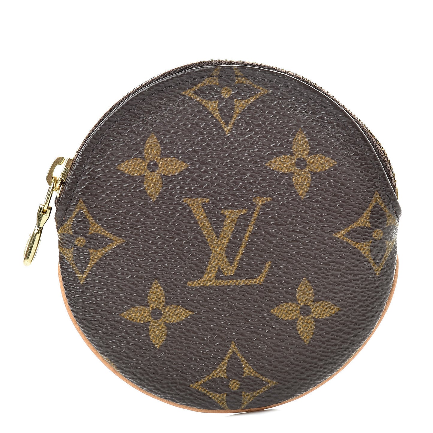 Monogram Round Coin Purse