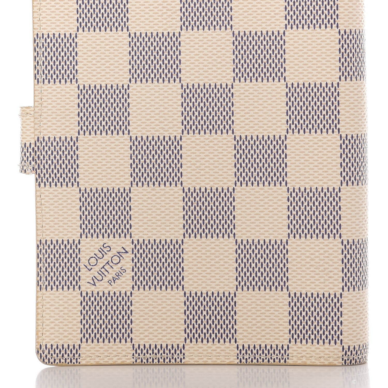 Louis Vuitton Damier Azur Small Ring Agenda Cover 9 of 9