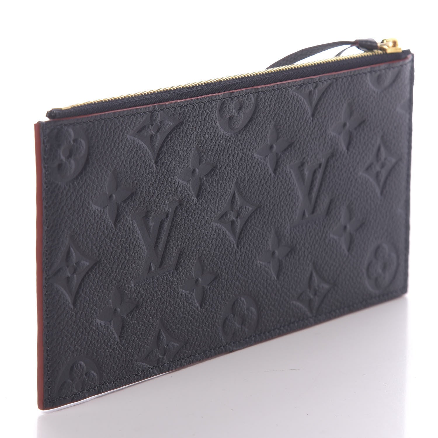 Louis Vuitton Empreinte Felicie Chain Wallet Zippered Insert Marine Rouge 3 of 6
